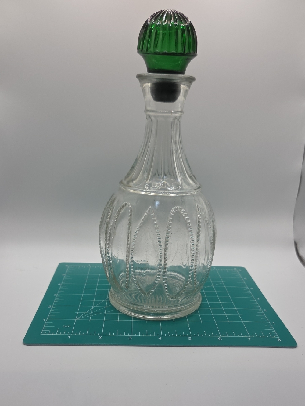 Avon Emerald Accent  Decanter From The 80's